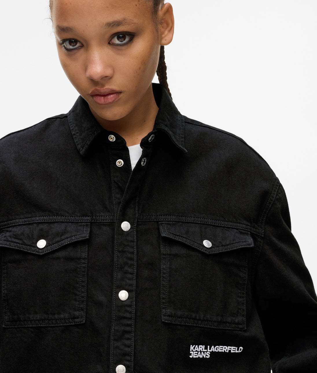 KarlLagerfeld Karl Quote Shopper Black