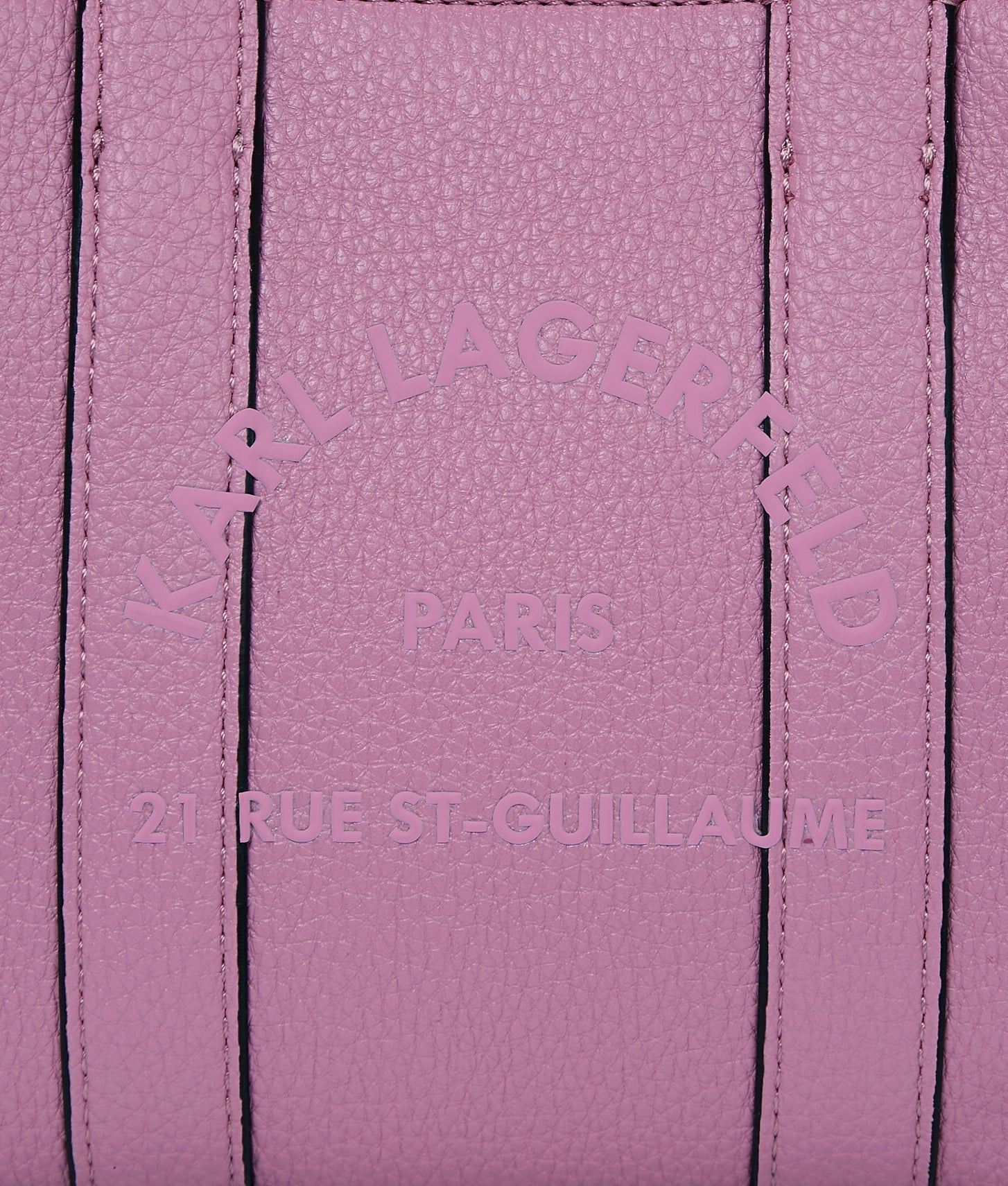 KarlLagerfeld Rue St-Guillaume Mini Tote Bag Cyclamen