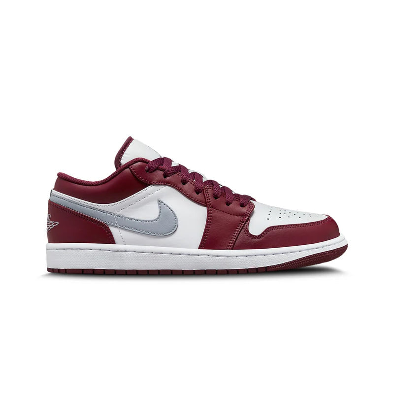 Jordan 1 Low White Bordeaux