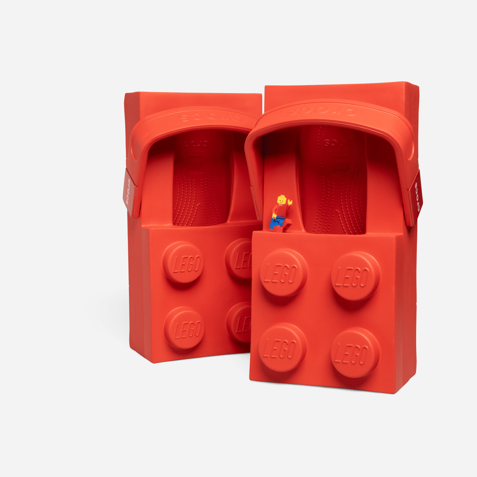 LEGO X Crocs Brick Clog Bright Red
