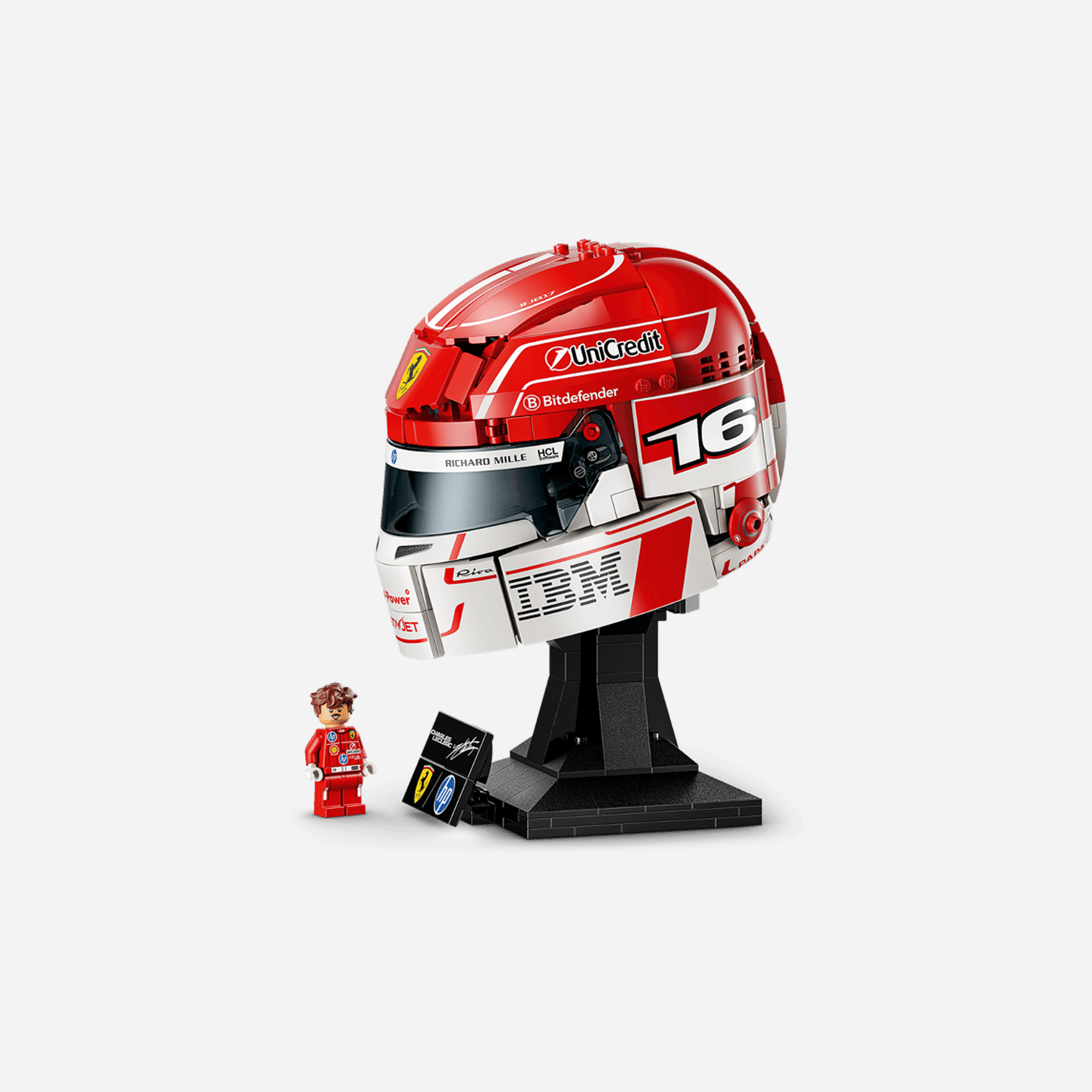LEGO Scuderia Ferrari HP Charles Leclerc Helmet #43014