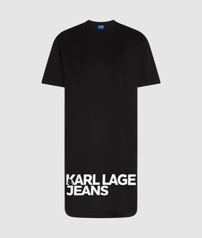 KarlLagerfeld Logo Nylon Crossbody Bag Black