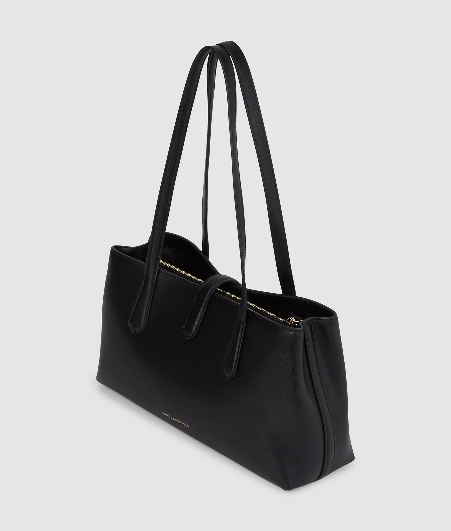 KarlLagerfeld Kautograph Padlock Tote Bag Black/Gold