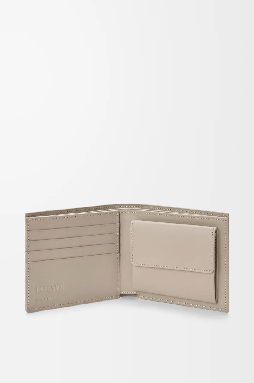 LOEWE Puzzle bifold coin wallet