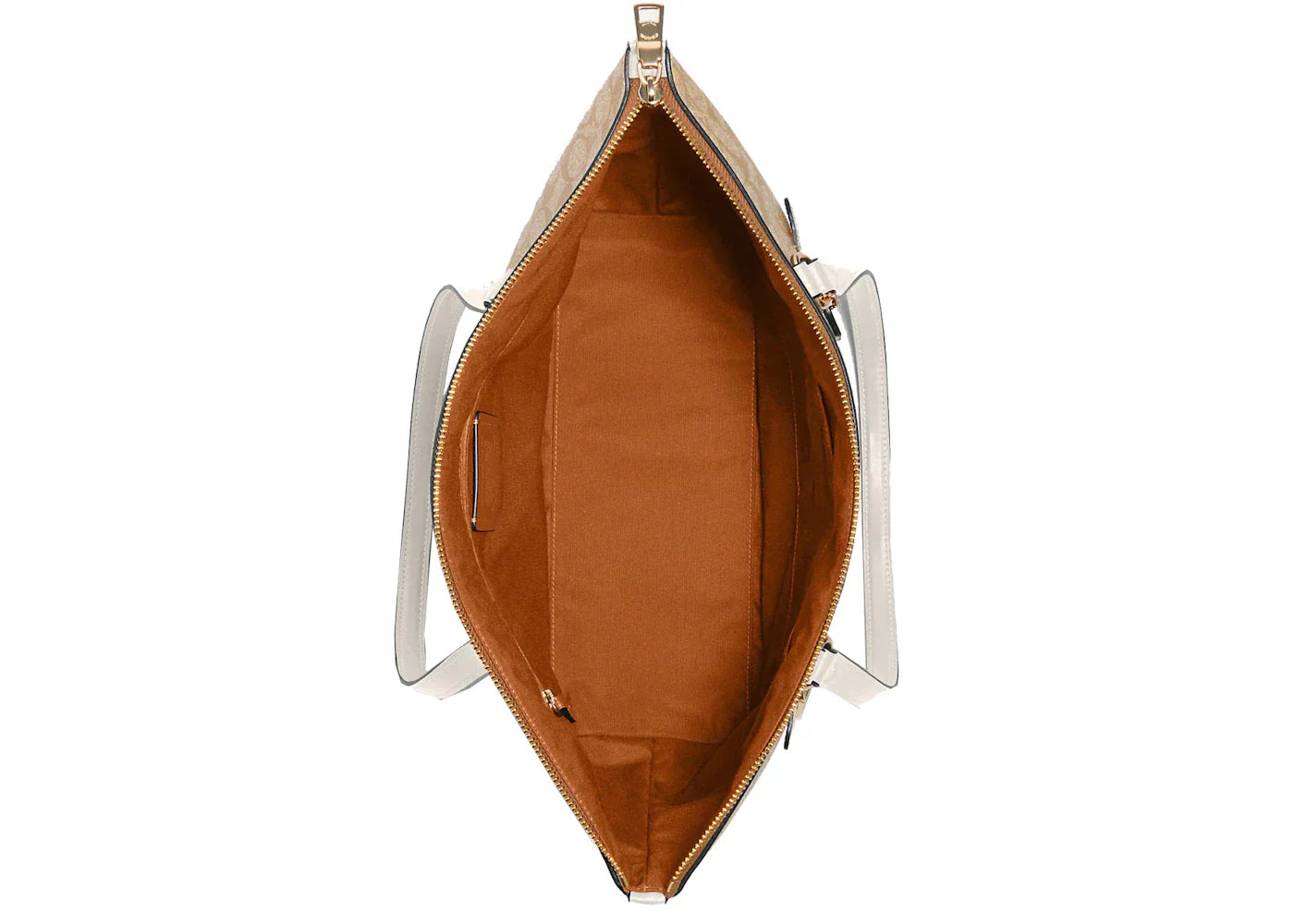 Coach Gallery Tote Bag Khaki/Chalk