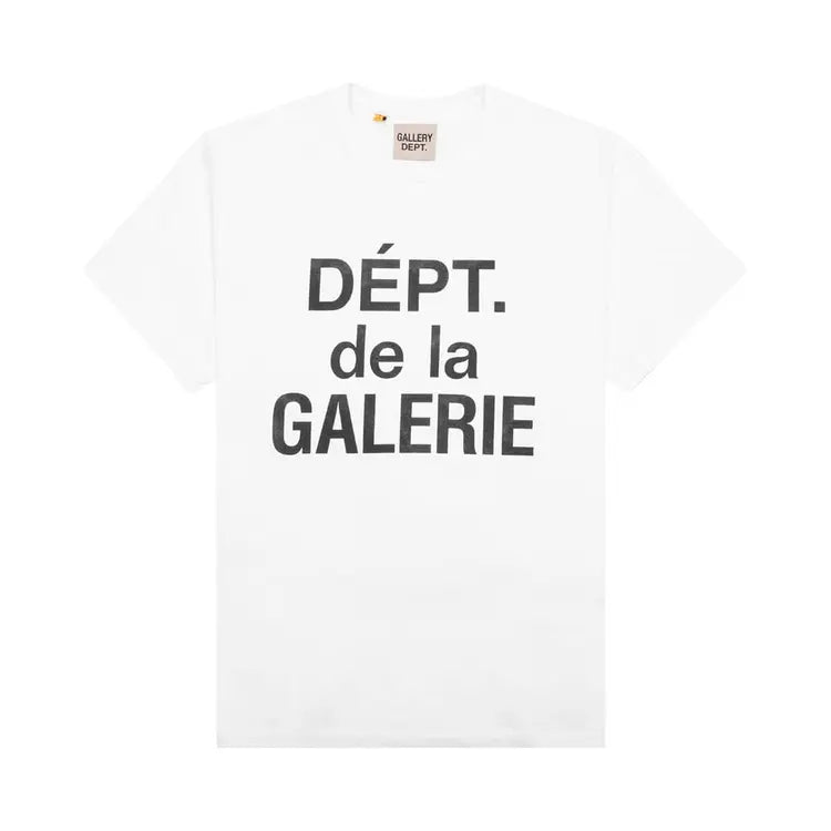 GALLERY DEPT. DEPT DE LA GALERIE CLASSIC TEE WHITE