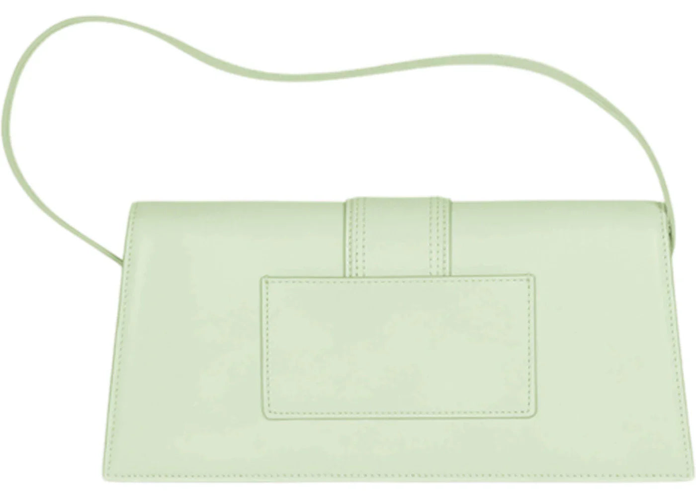jacquemus le bambino long flap shoulder bag light green