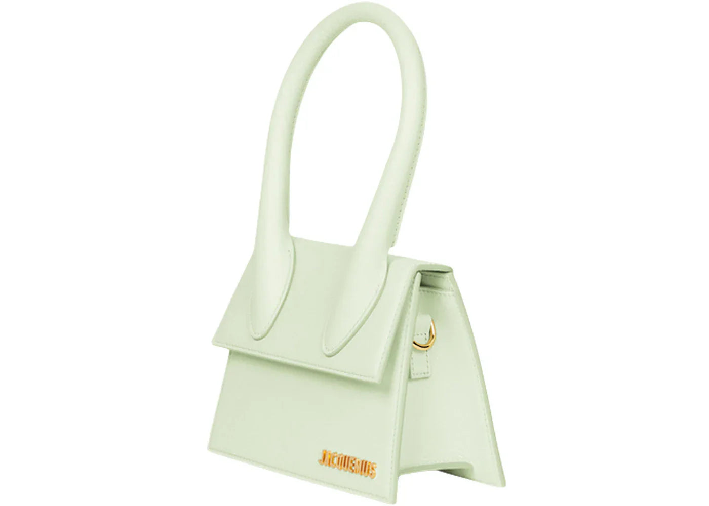 jacquemus le chiquito moyen signature handbag light green