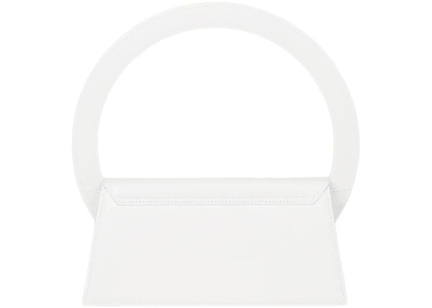 Jacquemus Le Sac Rond Circle Purse White