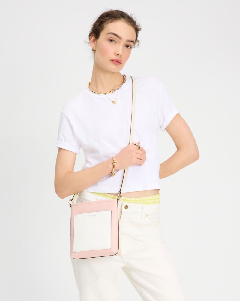 KateSpade AVA SWINGPACK Rose Smoke Multi