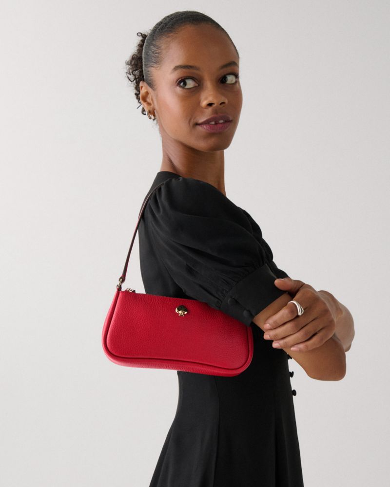 KateSpade Kayla Convertible Wristlet Perfect Cherry