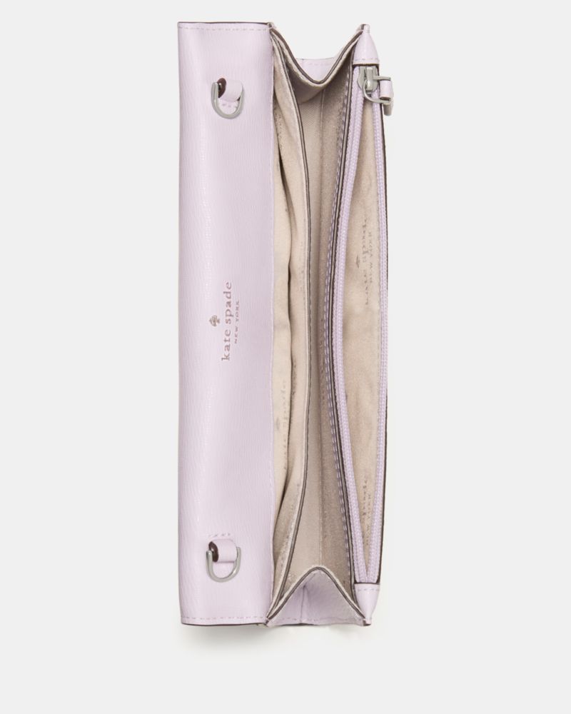 KateSpade Phoebe Turnlock Mini Crossbody Light Frozen Lilac