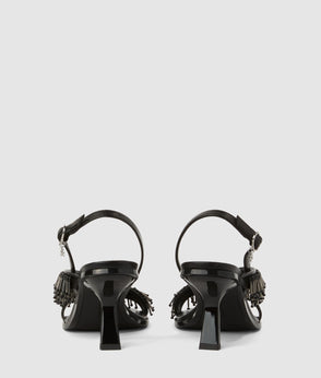 KarlLagerfeld Kcircle Perforated Small Tote Bag Safari