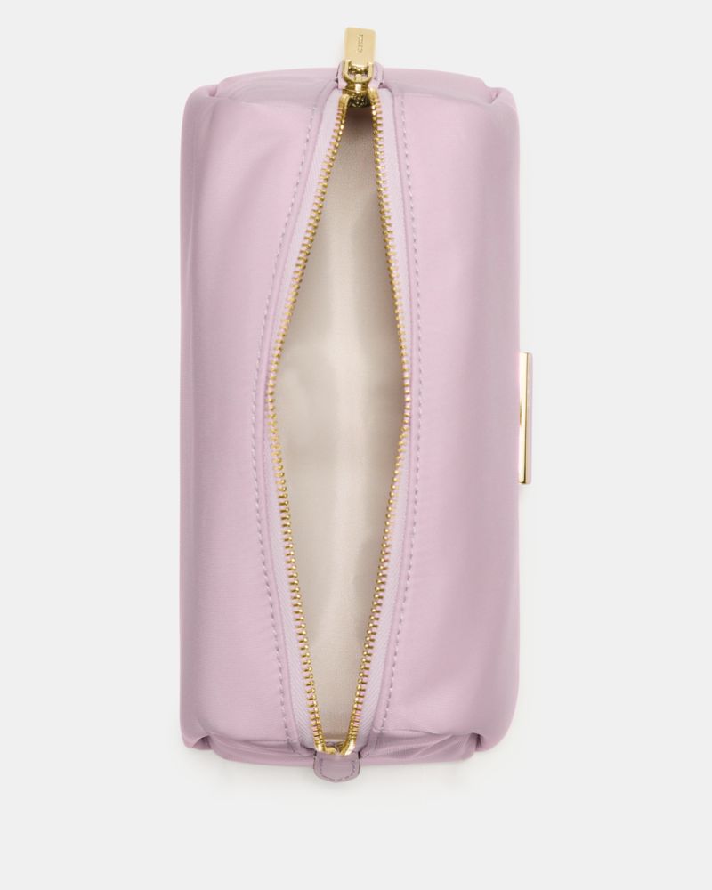 KateSpade Carter Nylon Cosmetic Pouch Lavender Smoke