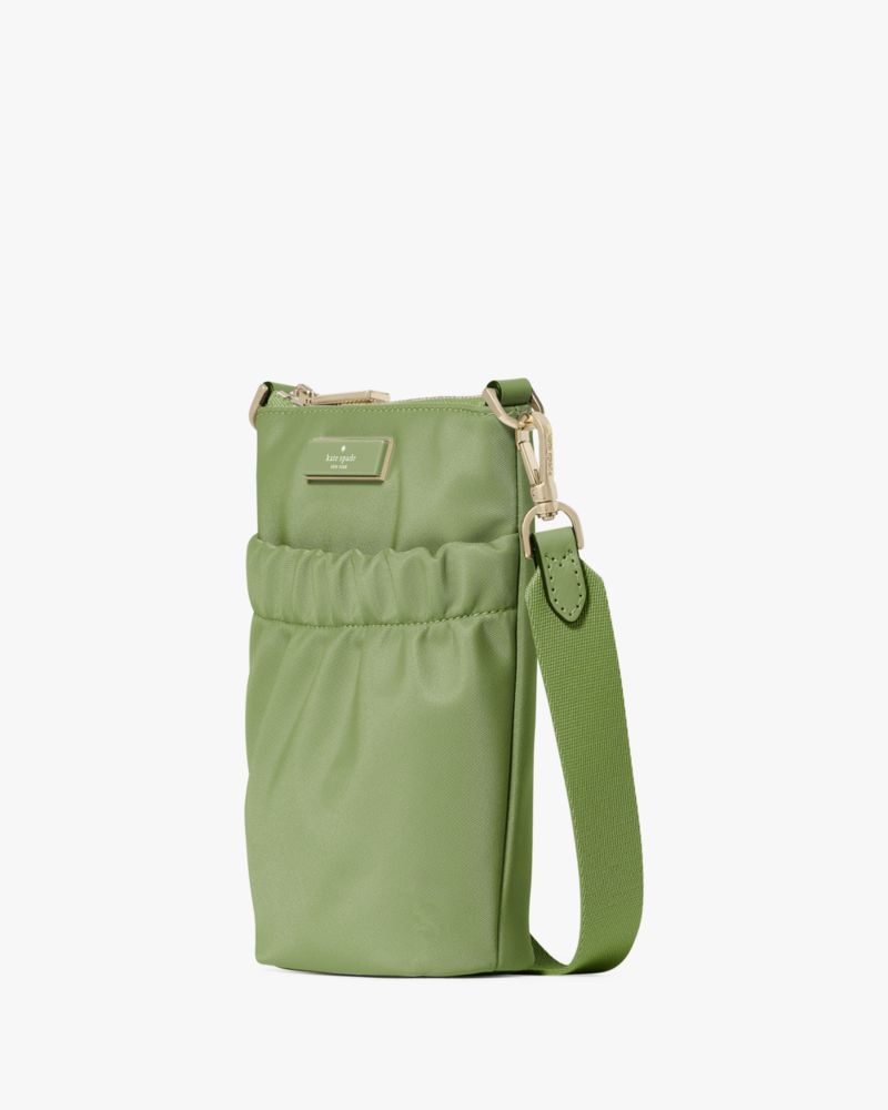 KateSpade Carter Nylon Phone Crossbody Bag Cedar Stand