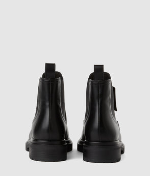 KarlLagerfeld Large Buckle Shoulder Bag Black