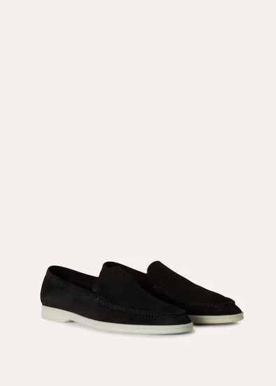 Loro Piana Summer Walk Loafer - Black