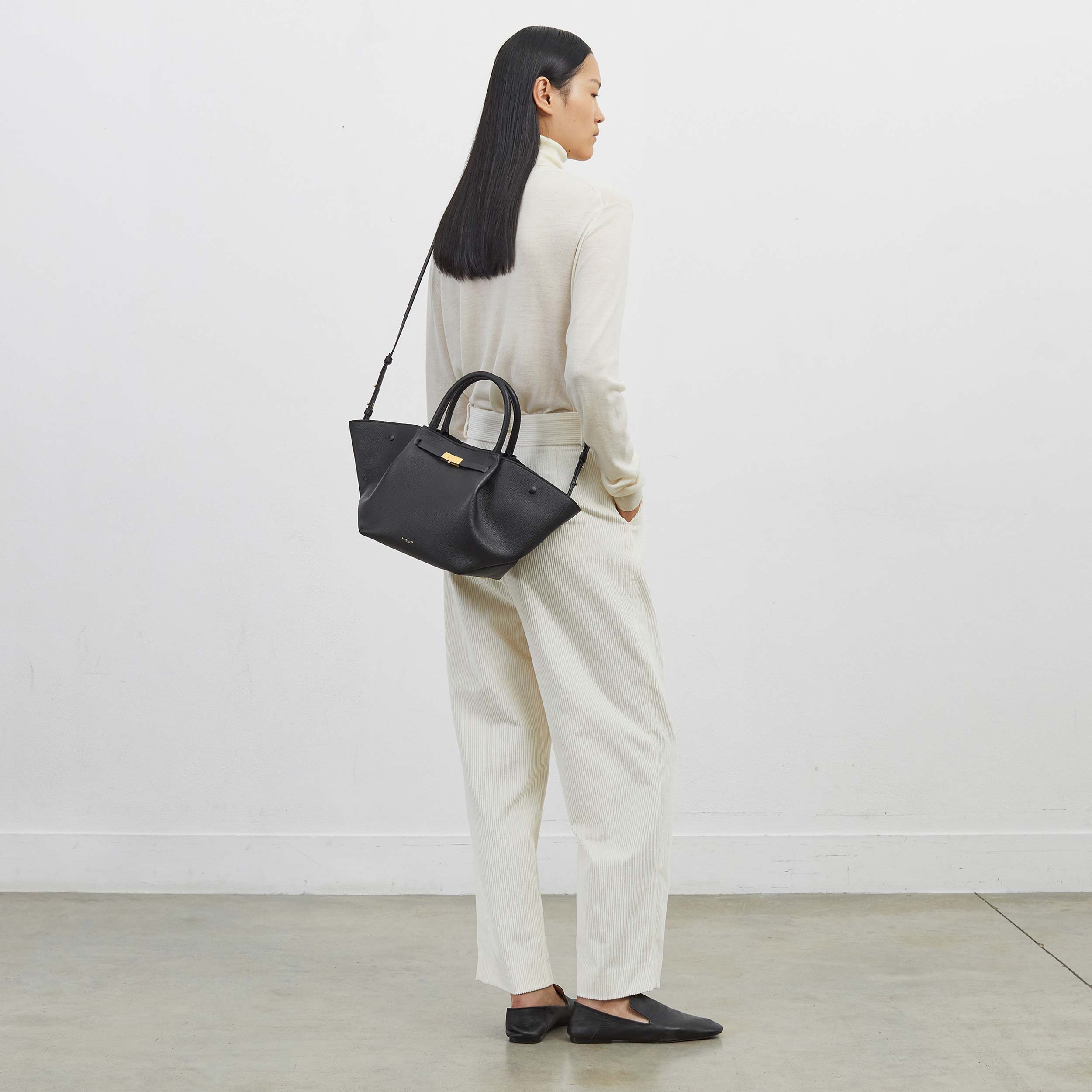 DeMellier The Midi New York burgundy suede & burgundy smooth