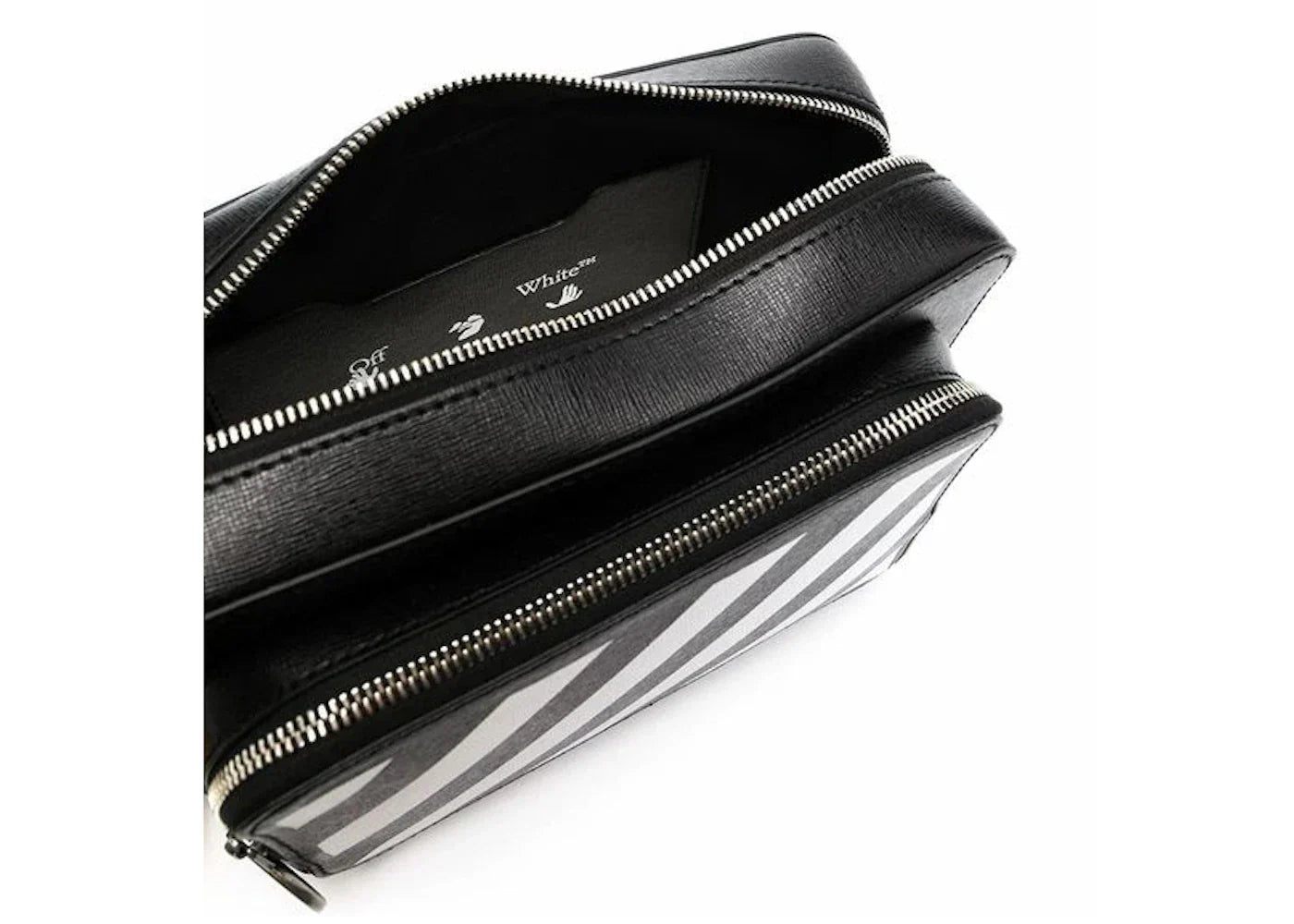 off-white belt bag black