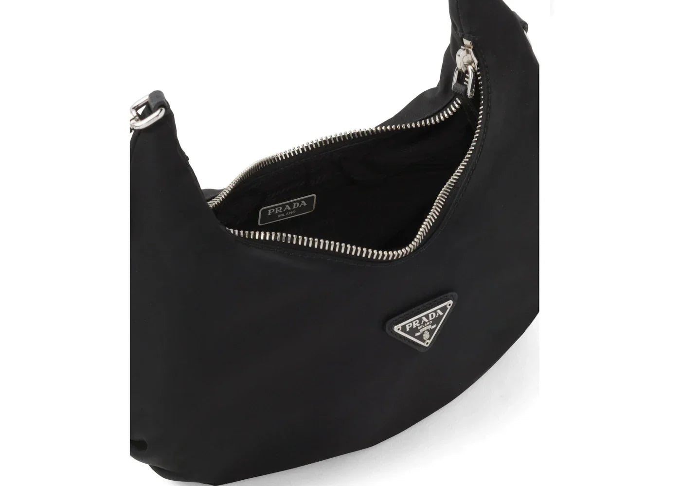 prada re-edition 2006 nylon bag black