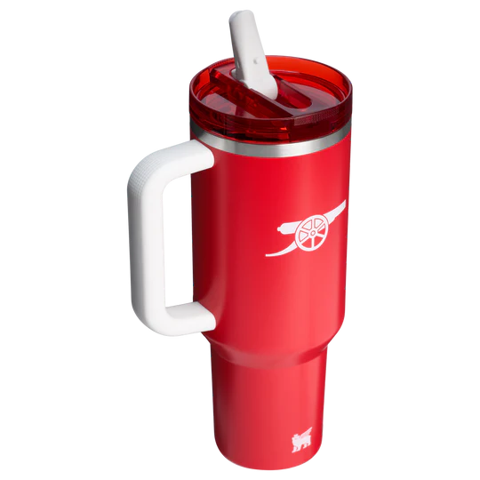 Stanley 1913 x Arsenal Quencher ProTour Flip Straw Tumbler | 40 OZ Arsenal DNA Red