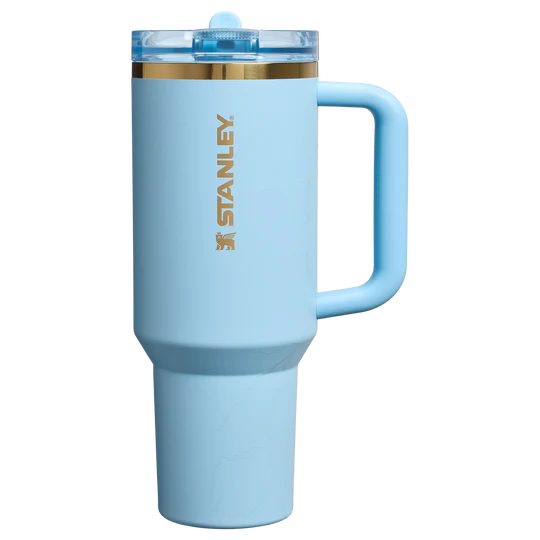 The Messi x Stanley Quencher ProTour Flip Straw Tumbler | 40 OZ Messi Striker Blue