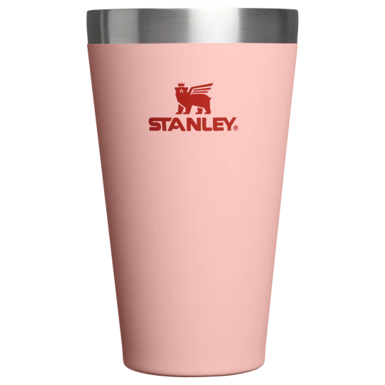 Adventure Stacking Beer Pint | 16 OZ - Stanley Create Peach Rose