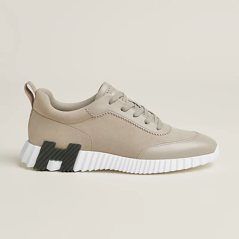 Hermes Beige Esquisse Bouncing Sneaker