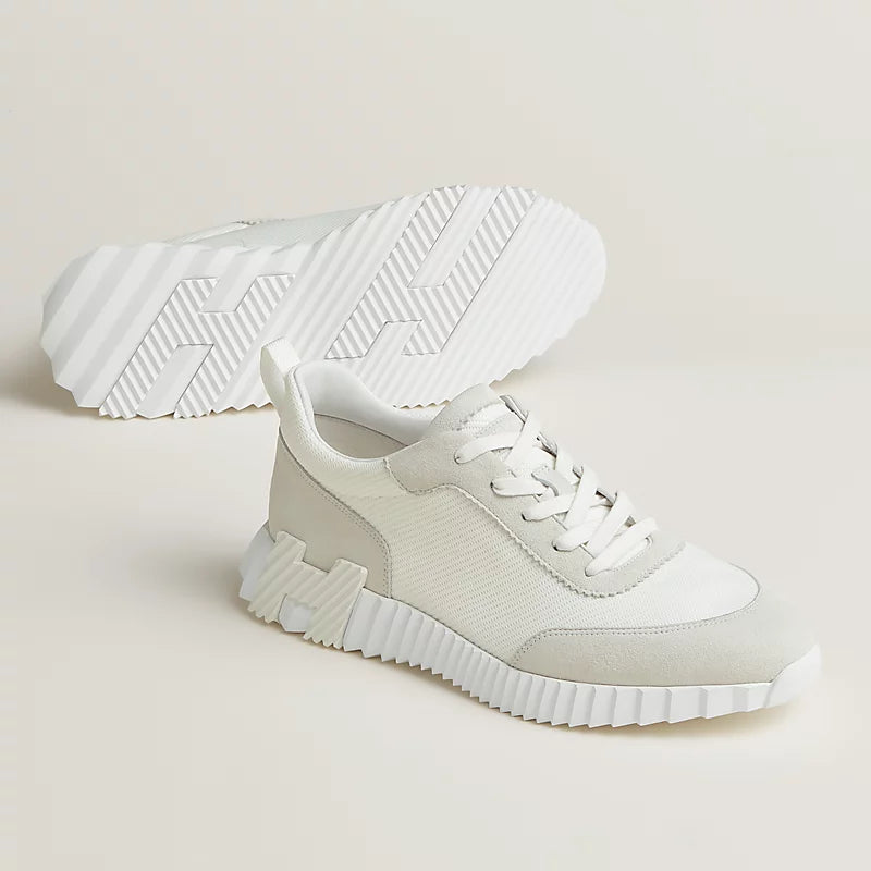 Hermes Blanc Bouncing Sneaker