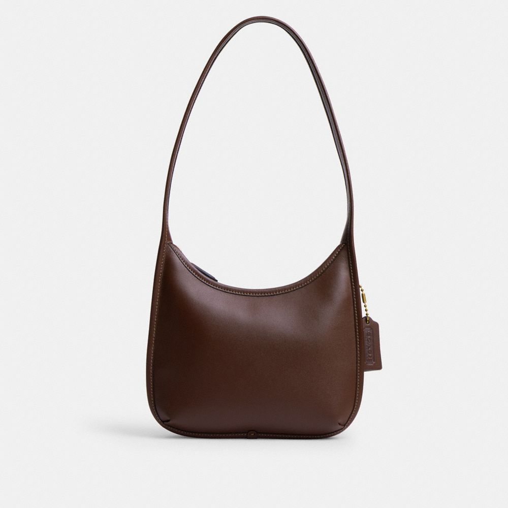 Coach Curve Zip Bag Brass Maple
