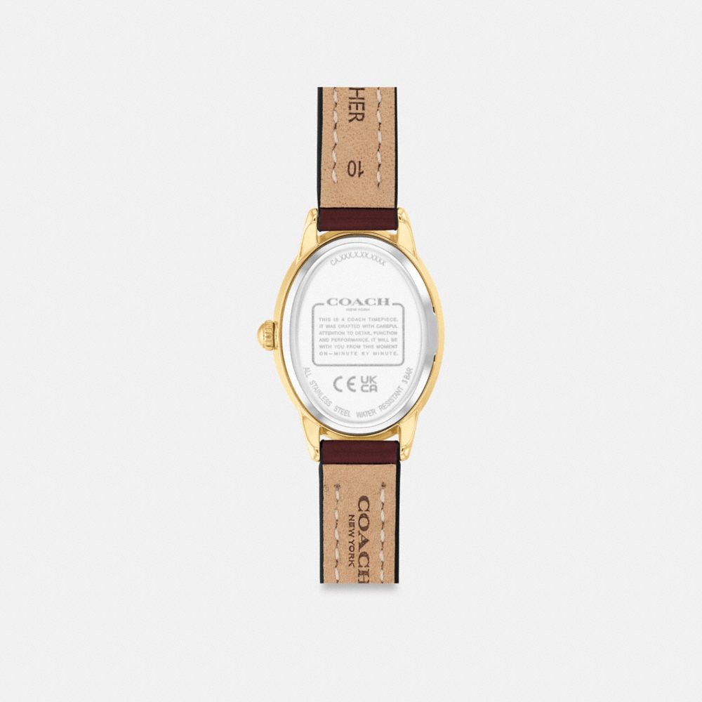 Coach Talia Watch, 22 Mm Dark Wine