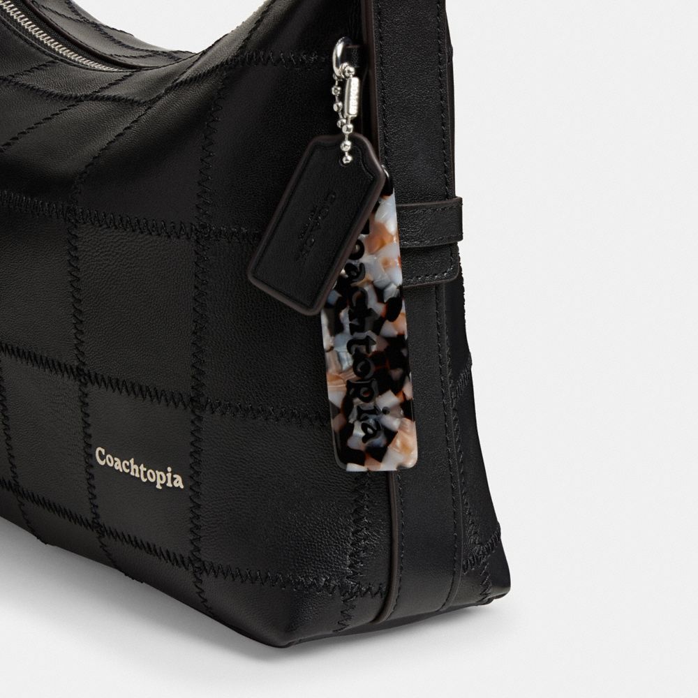 Coach Alter/Ego Slouchy Shoulder Bag In Upcrafted Leather Black