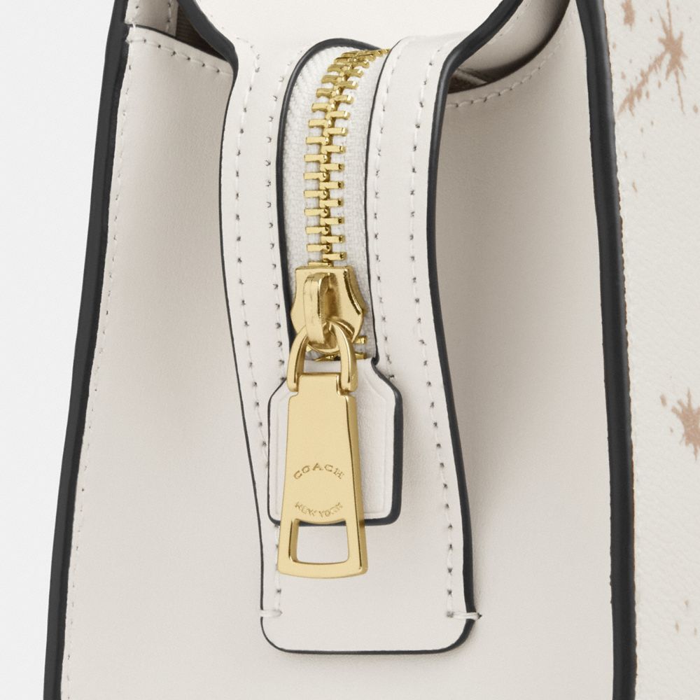 Coach Gia Crossbody Bag With Star Print Gold Chalk Multi
