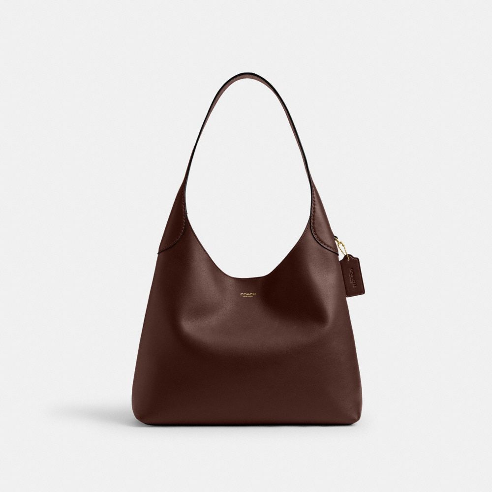 Coach Brooklyn Shoulder Bag 34 Brass Maple