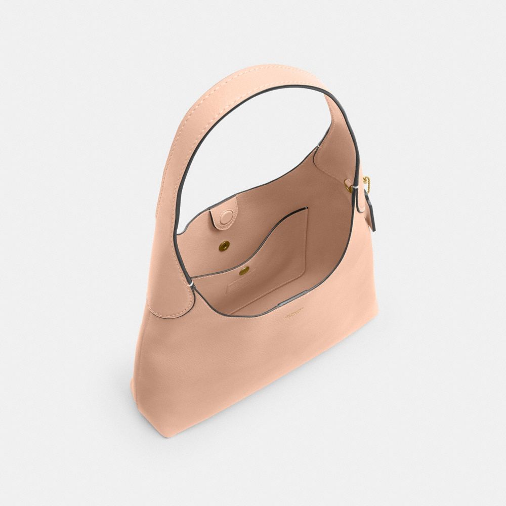 Coach Brooklyn Shoulder Bag 28 Brass Cream
