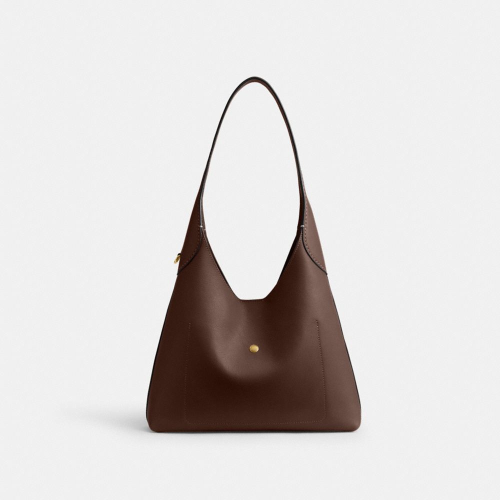Coach Brooklyn Shoulder Bag 28 Brass Maple