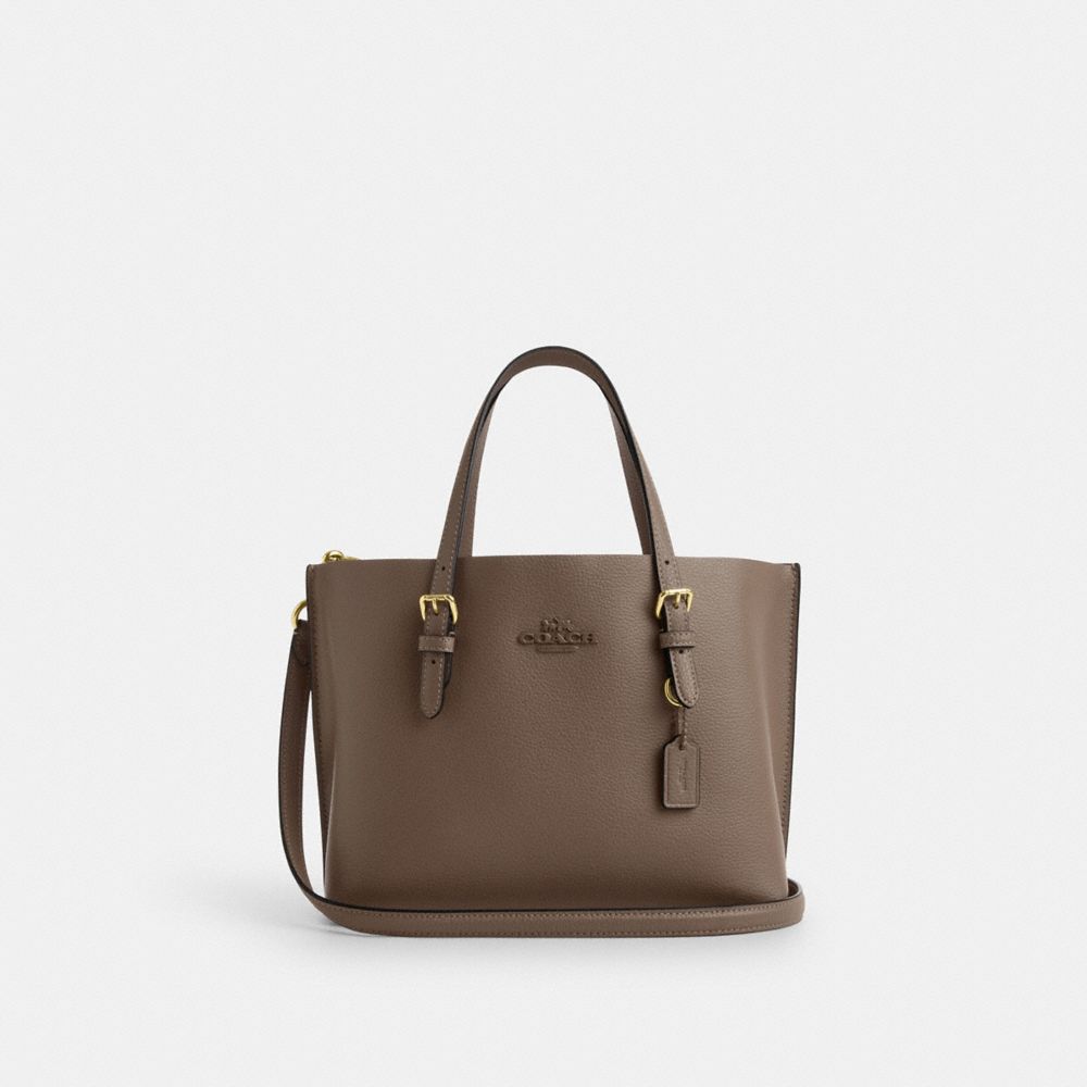Coach Mollie Tote Bag 25 Gold Dark Stone