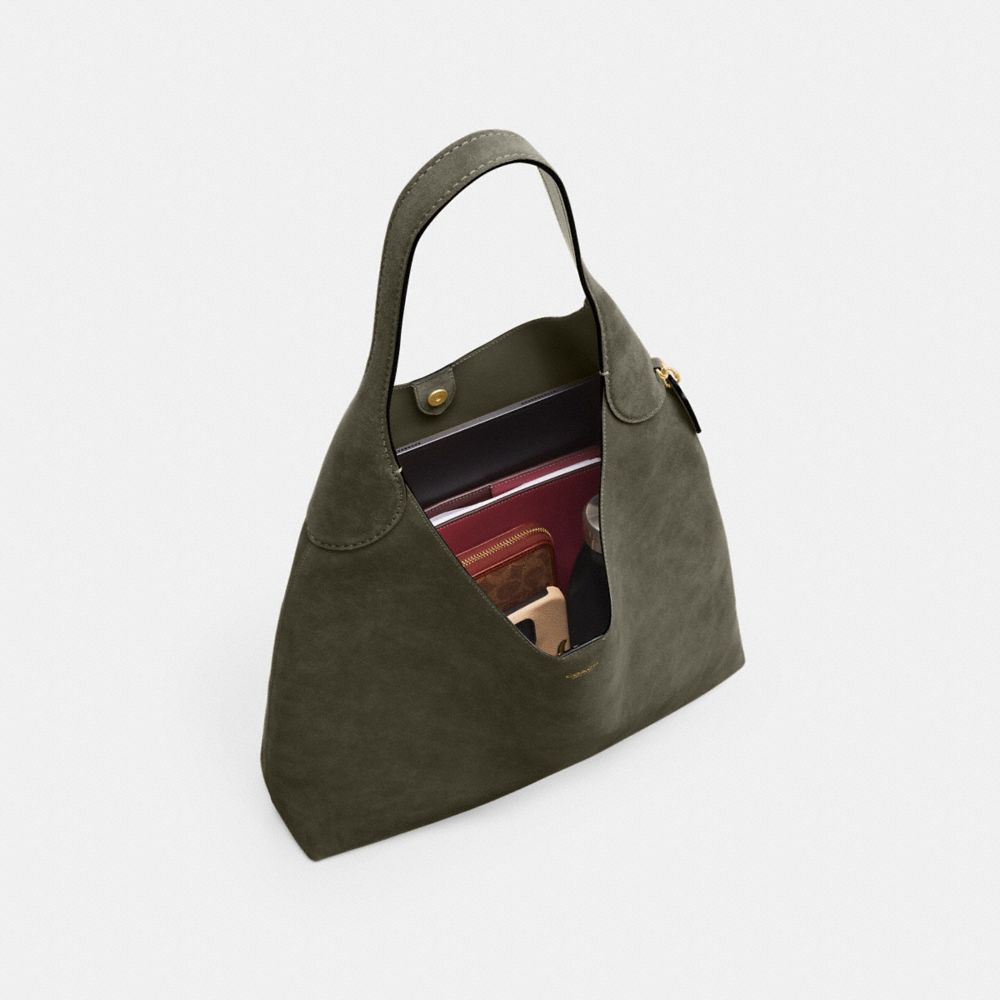 Coach Brooklyn Shoulder Bag 39 Brass Olive