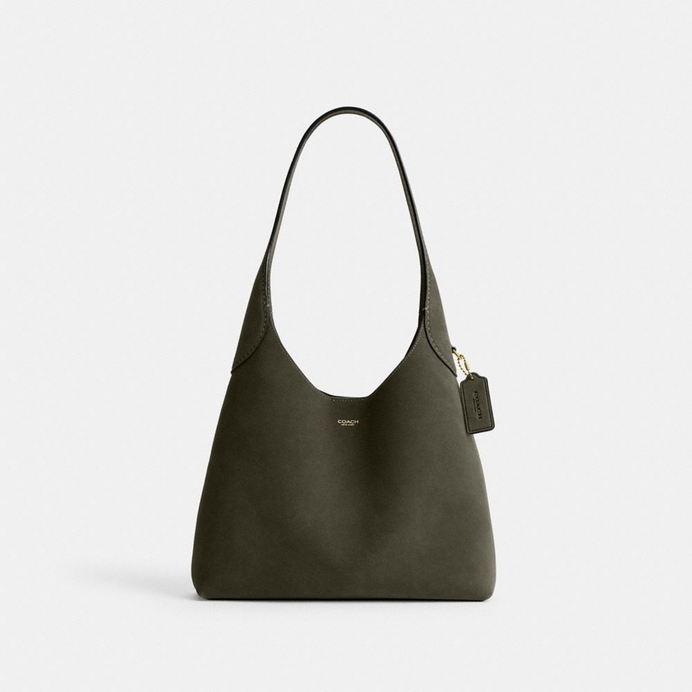 Coach Brooklyn Shoulder Bag 28 Brass Olive