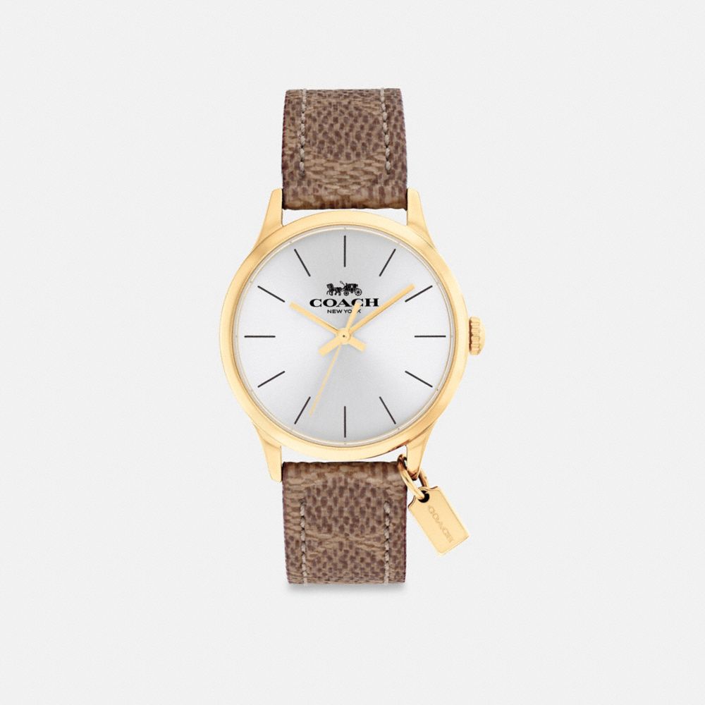 Coach Ruby Watch, 32 Mm Khaki