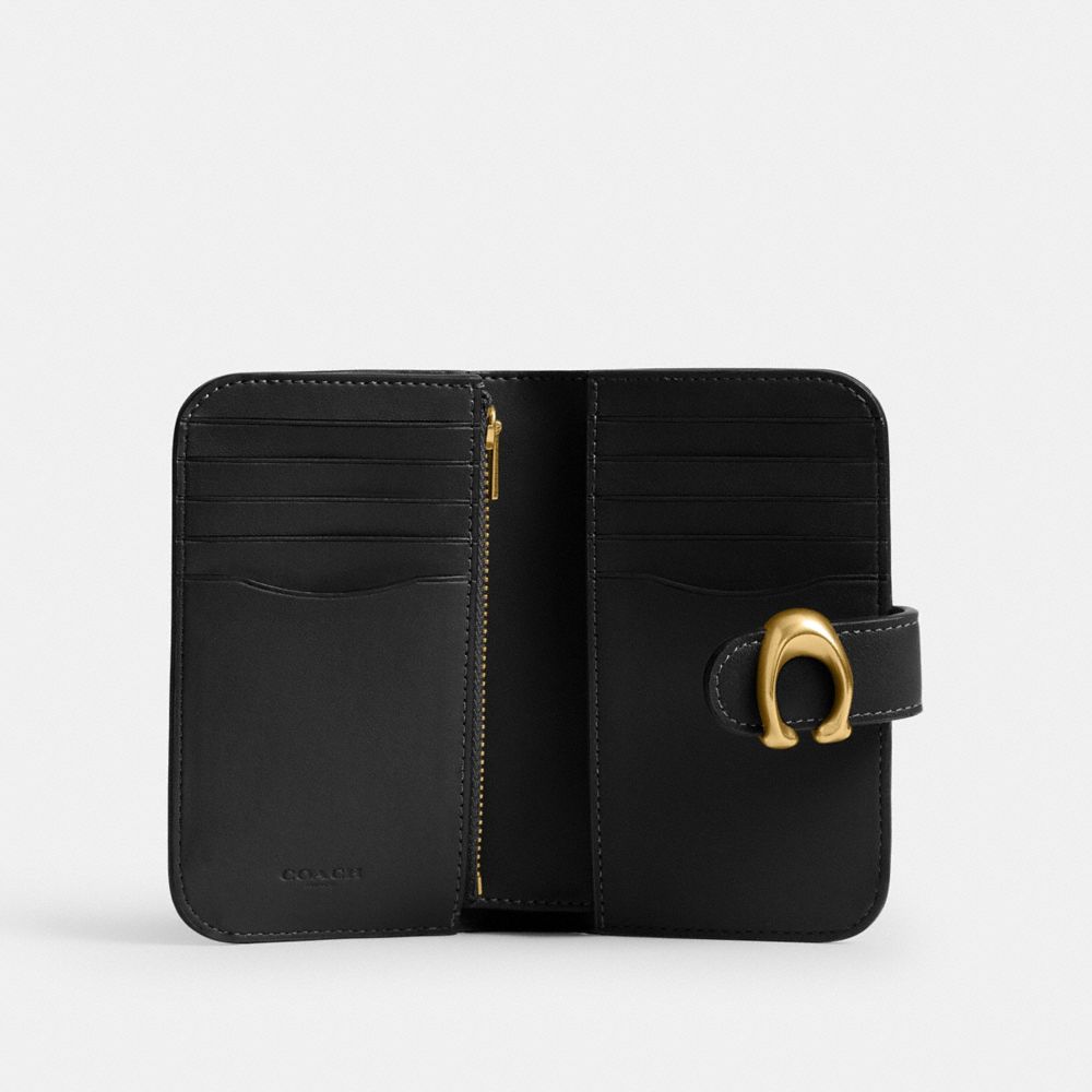 Coach Tabby Wallet Brass Black