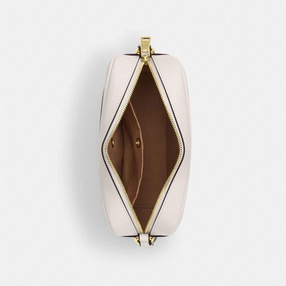 Coach Jamie Camera Bag In Signature Canvas Gold White Chalk