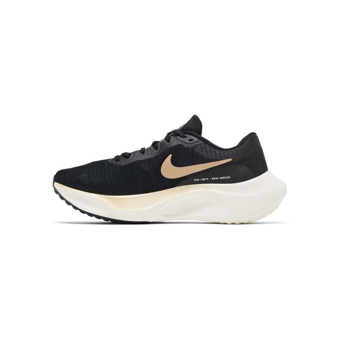 Nike Running Zoom Fly 5 'Black Metallic Gold Grain'