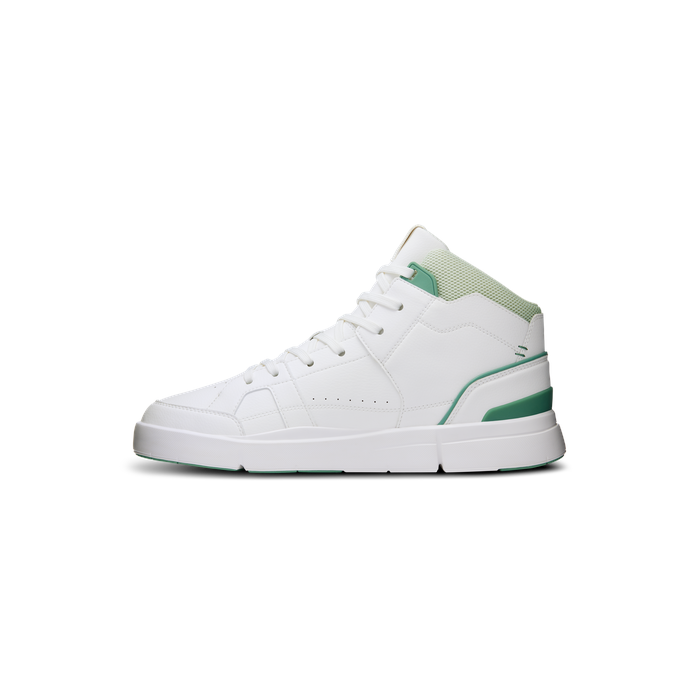 ON Running Men's THE ROGER Clubhouse Mid White | Green