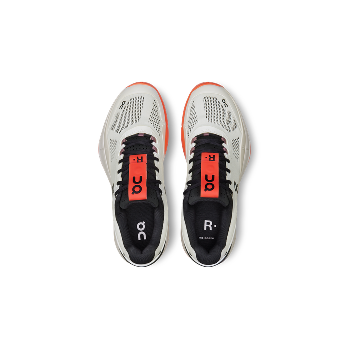 ON Running Men's THE ROGER Pro Clay Undyed-White | Lily
