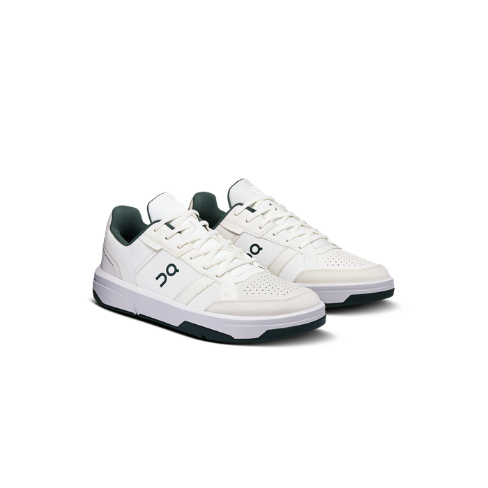 ON Running Men's THE ROGER Clubhouse White | Evergreen