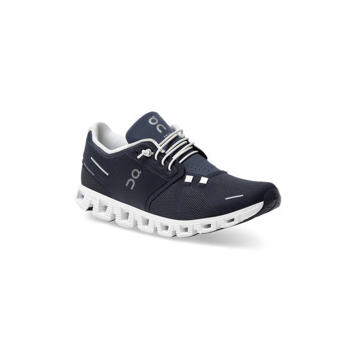 ON Running Cloud 5 Midnight | White