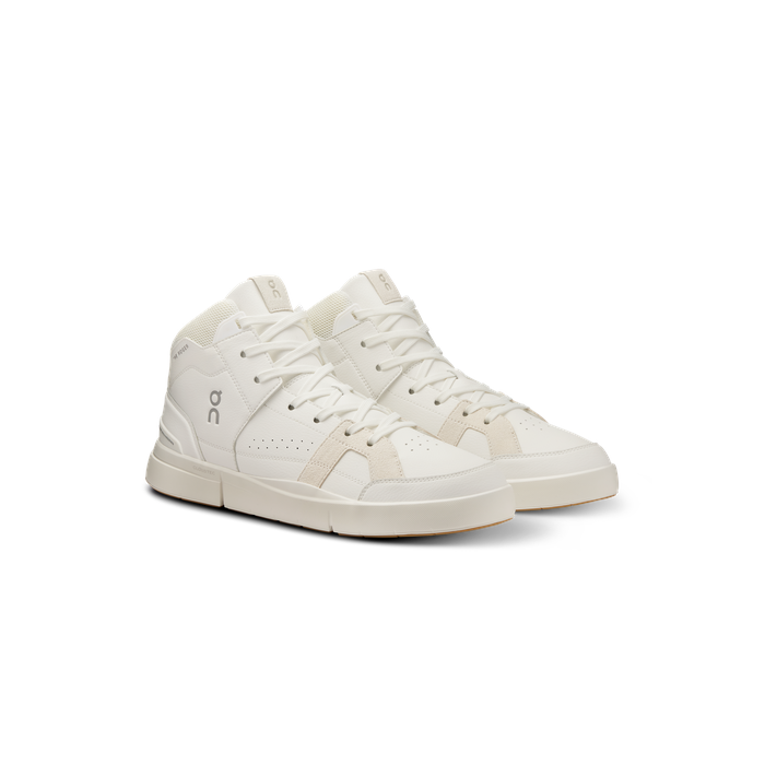 ON Running Men's THE ROGER Clubhouse Mid White | Sand