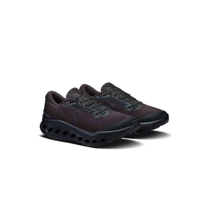 ON Running Women's Cloudsurfer Trail 2 Waterproof Black | Black