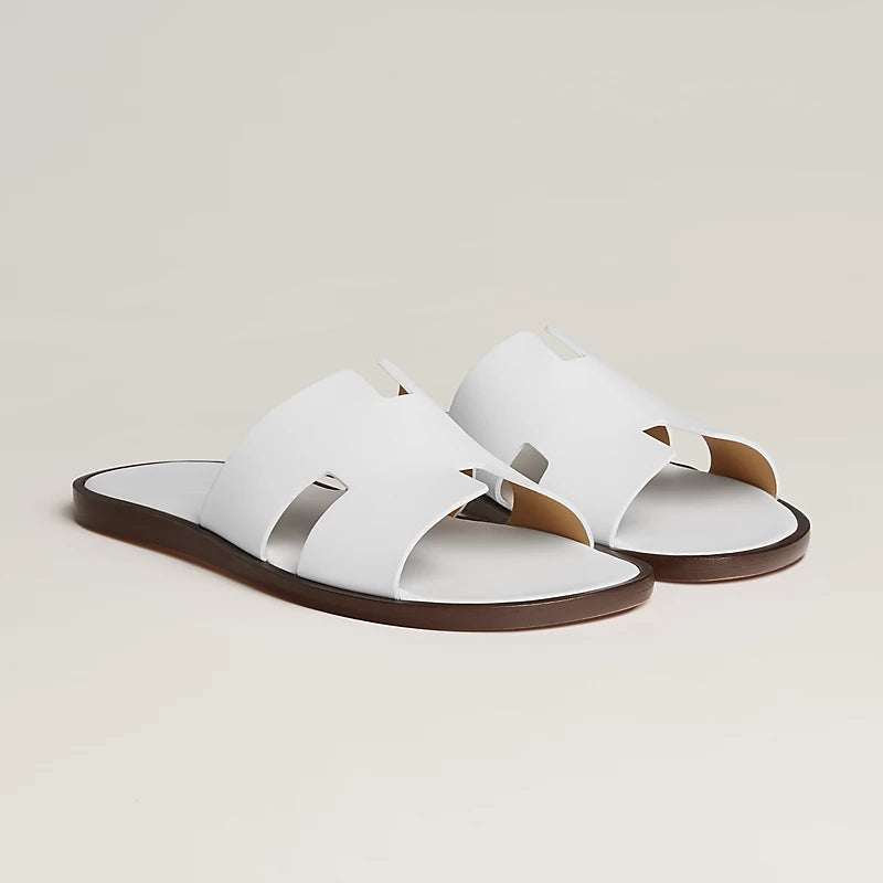 Hermes Izmir Sandal Blanc